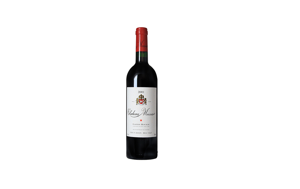 2001年睦纱古堡红葡萄酒